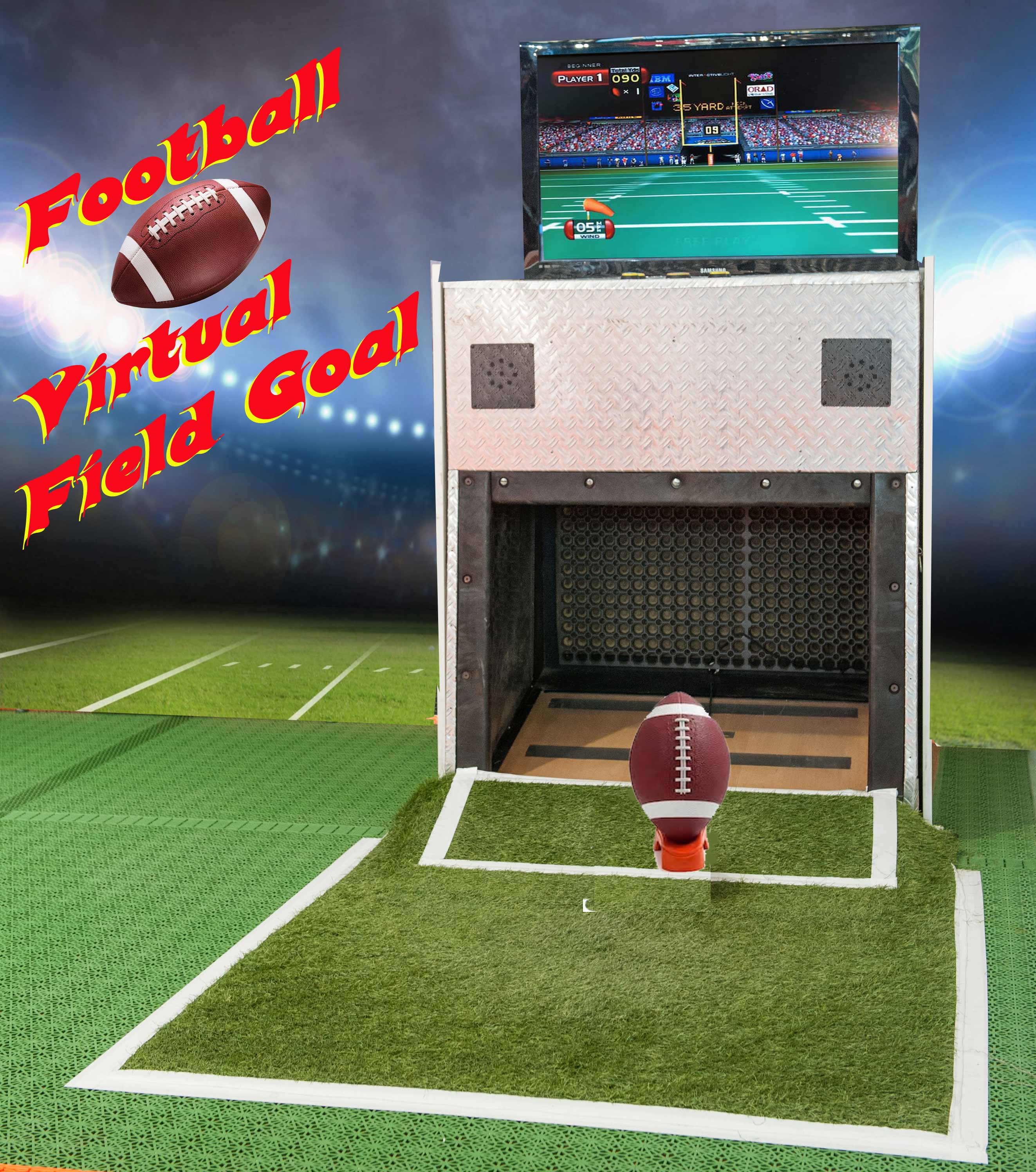 Interaktiver Football Simulator " Field Goal"