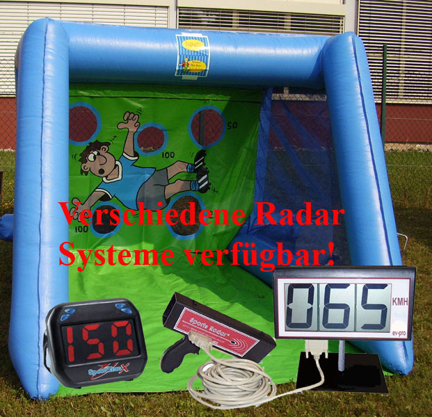 RADAR TORWAND mieten, SPORT RADAR leihen,  Speed Shot buchen , EM 2020 Event buchen